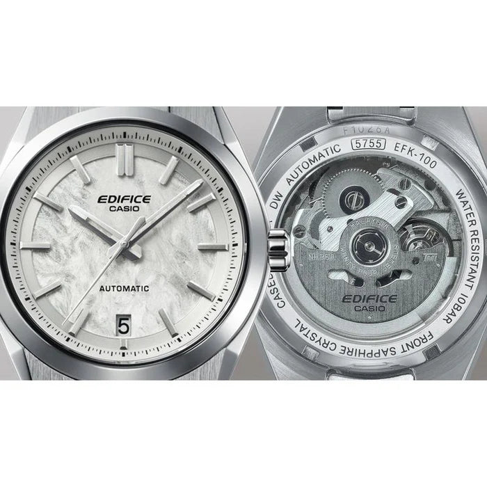 Casio Edifice Automatic White Dial Watch EFK - 100D - 7ADR - Shopping4Africa