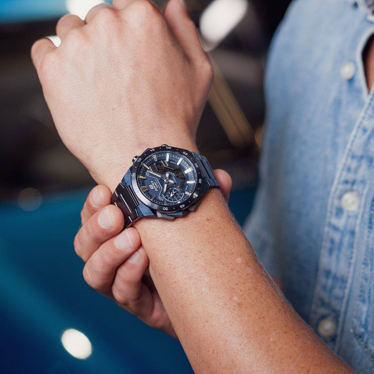 Casio Edifice Windflow Cool Blue edition - ECB - 2200CB - 2A - Shopping4Africa