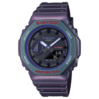 Casio G - Shock 2100 Series Ana - digi Polarized Purple - GA - 2100AH - 6 - Shopping4Africa