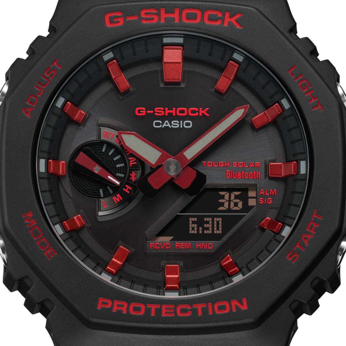 Casio G - Shock Anadigi 200 2100 Series - GA - B2100BNR - 1A - Shopping4Africa