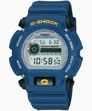 Casio G - Shock Blue Resin Digital Watch DW - 9052 - 2VDR - Shopping4Africa