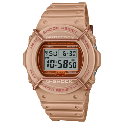 Casio G - Shock Round Tan Resin - DW - 5700PT - 5 - Shopping4Africa