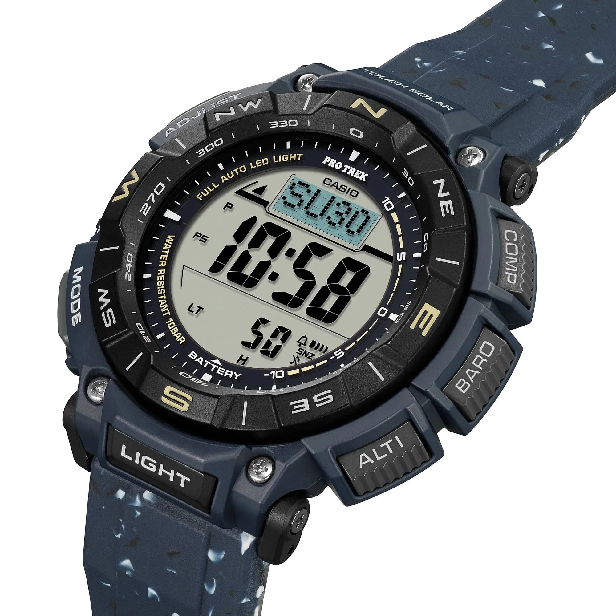 Casio Protrek Solar 3 Sensor Blue Watch PRG - 340SC - 2DR - Shopping4Africa