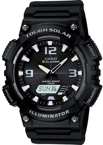 Casio Retro Anadigi World Timer Black Watch AQ - S810W - 1AVDF - Shopping4Africa