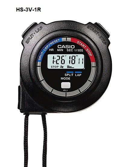 Casio Stopwatch Split Time HS - 3V - 1BRDT - Shopping4Africa