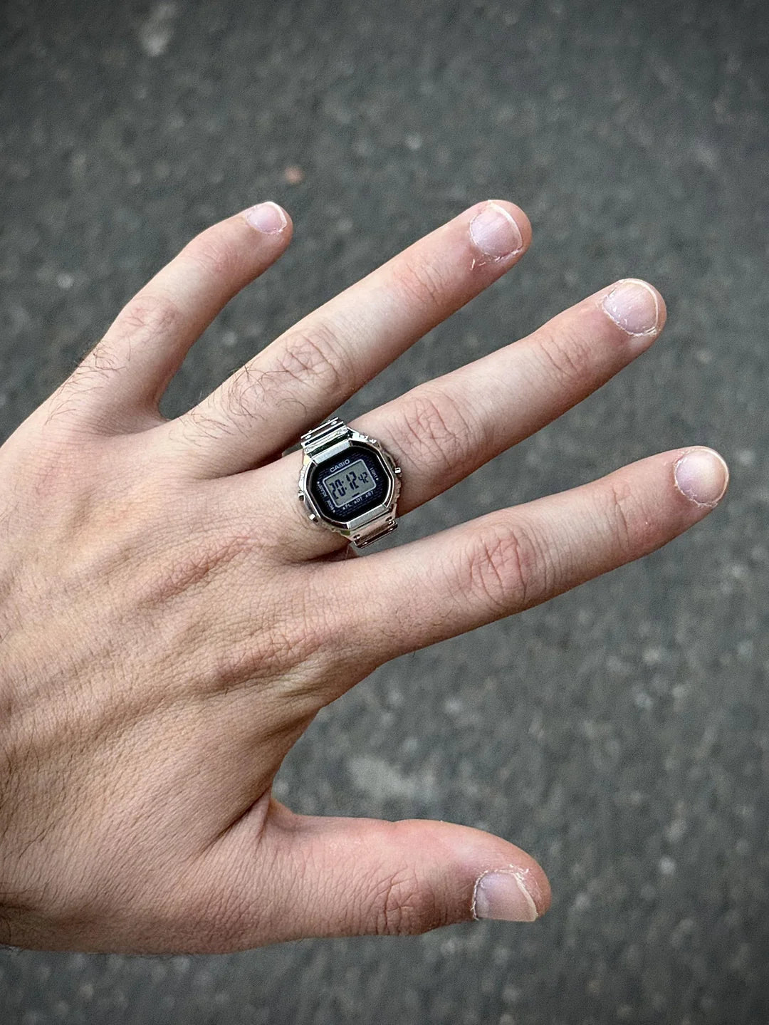 Casio Unisex Digital Ring Watch CRW - 001 - 1DR - Shopping4Africa