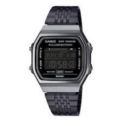 Casio Vintage Digital - Silver Case/Black Band - ABL - 100WEGG - 1B - Shopping4Africa