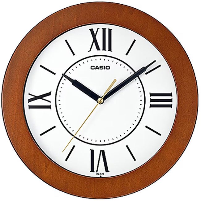 Casio Wall Clock Round Wood - Shopping4Africa