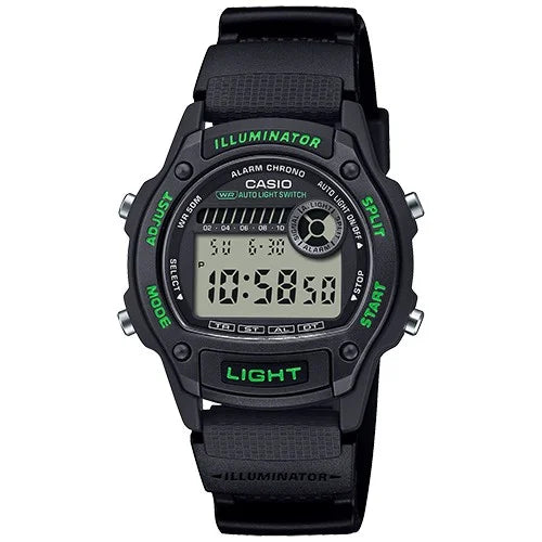 Casio Standard Women's 100M Digital Wrist Watch W-220H-1A3VDF