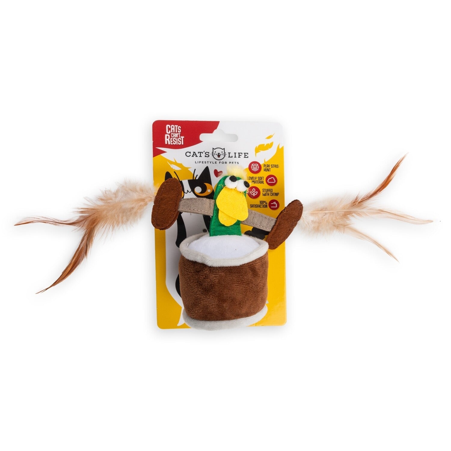 Cat Toy Funny Duck w/ Feather - Shopping4Africa