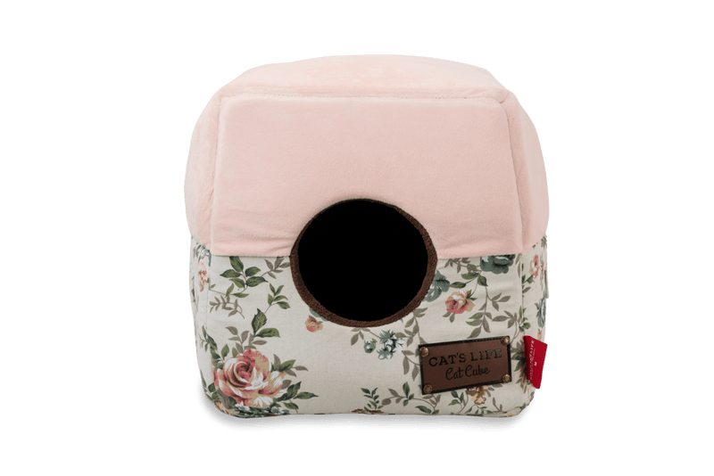 Cat's Life Cat Cube Floral Pink - Shopping4Africa