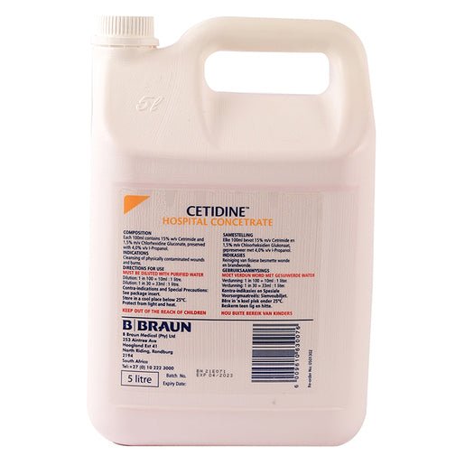 Cetidine Concentrate Bbraun 5000ML 1 - Shopping4Africa