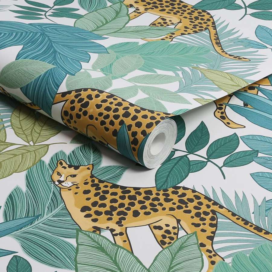 Cheetin by Day Wallpaper - Shopping4Africa