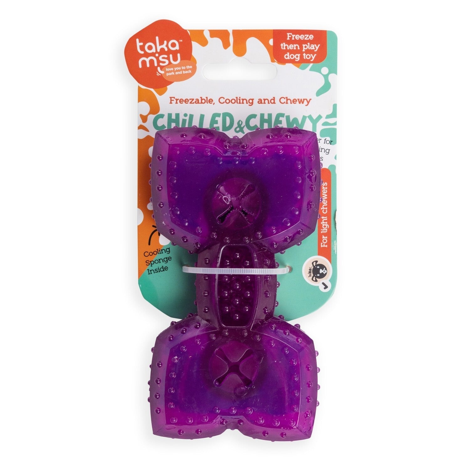 Chilled & Chewy Freezable Toy Bone Plum - Shopping4Africa