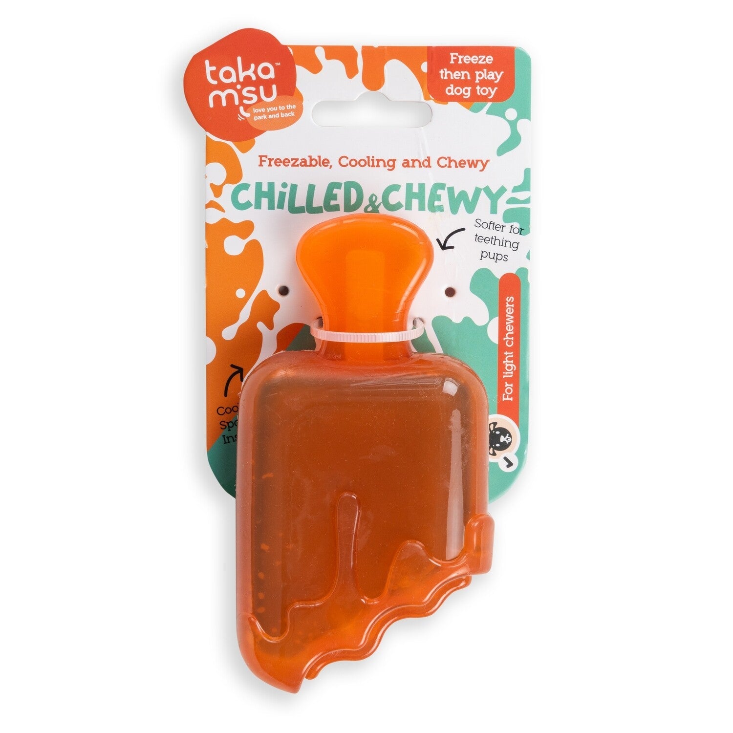 Chilled & Chewy Freezable Toy Lolly Orange - Shopping4Africa