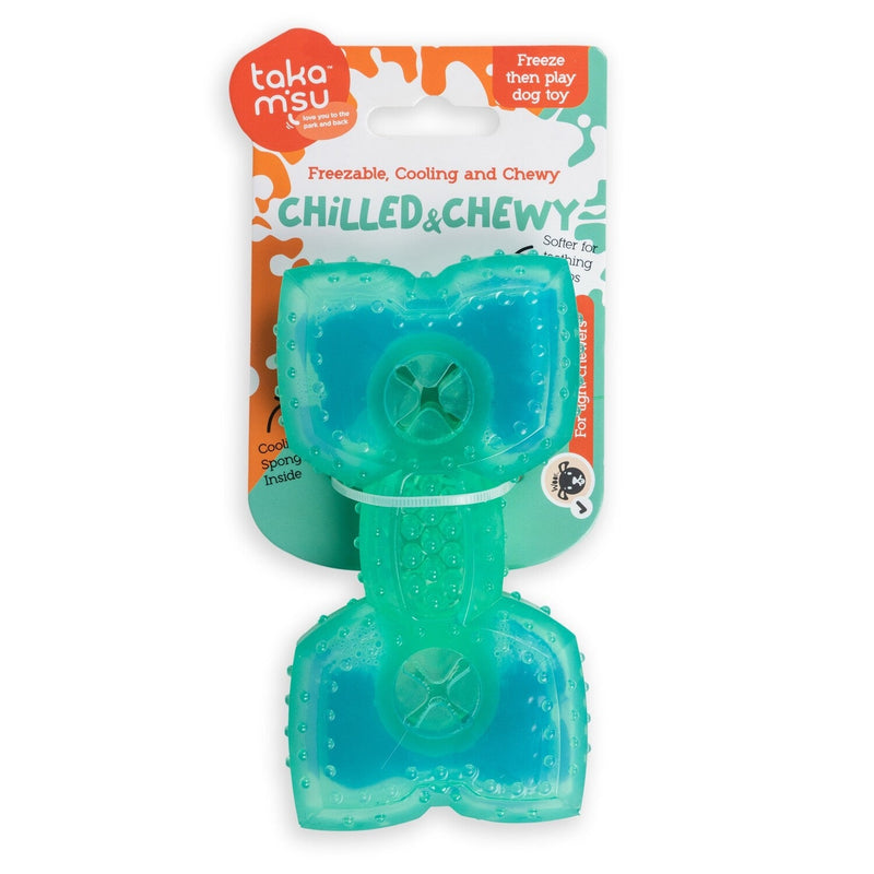 Chilled & Chewy Freezable Toy Tyre Turquoise - Shopping4Africa