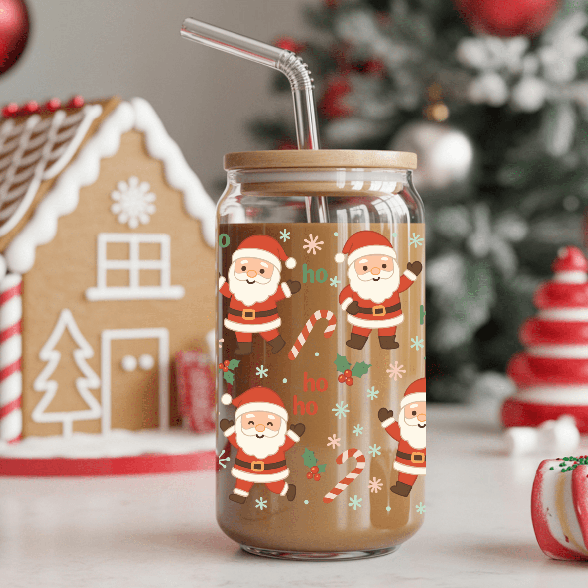 Christmas Libbey Tumbler 500ml - Santa Ho Ho - Shopping4Africa