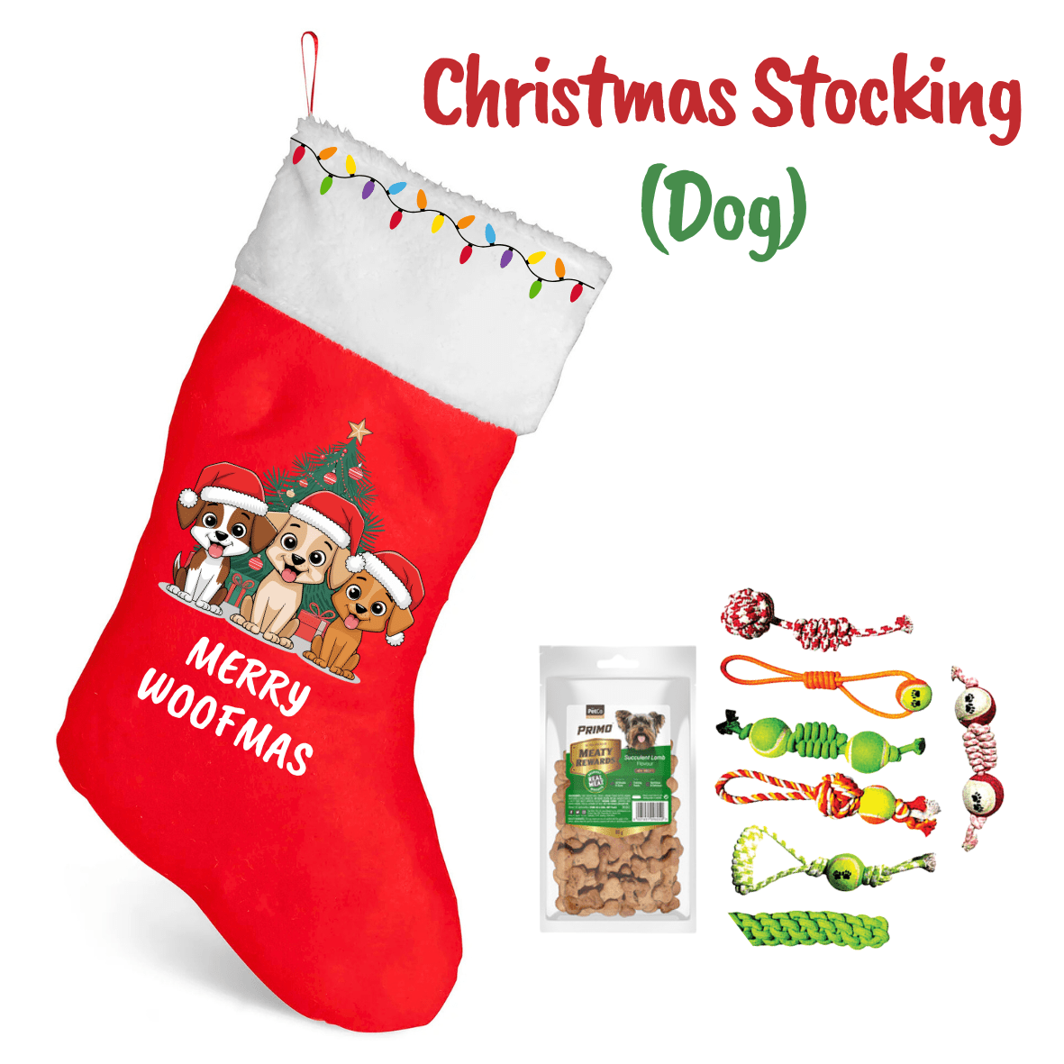 Christmas Stocking - Dog - Shopping4Africa