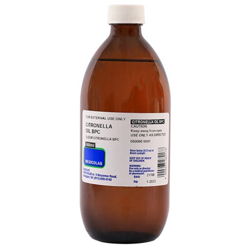 Citronella Oil 500ml Medicolab - Shopping4Africa
