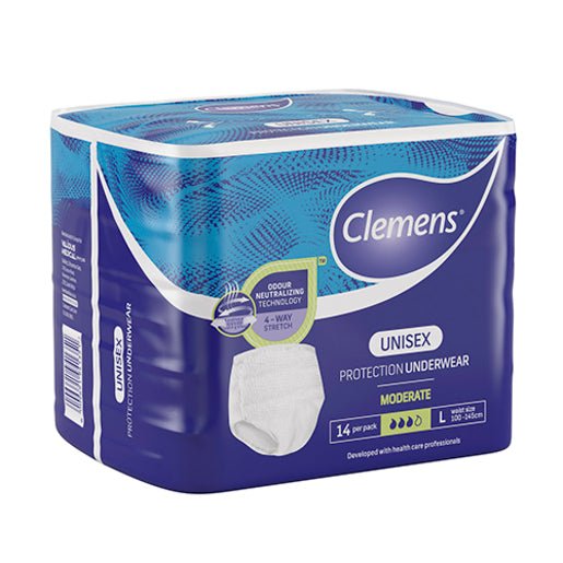 Clemens Unisex Protective Underwear Large 14 (Adult Pull - Up) - Shopping4Africa