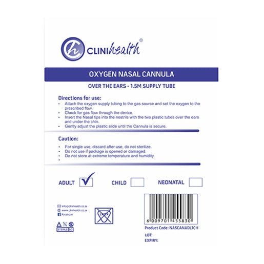 CliniHealth Nasal Cannula Adult 1 - Shopping4Africa