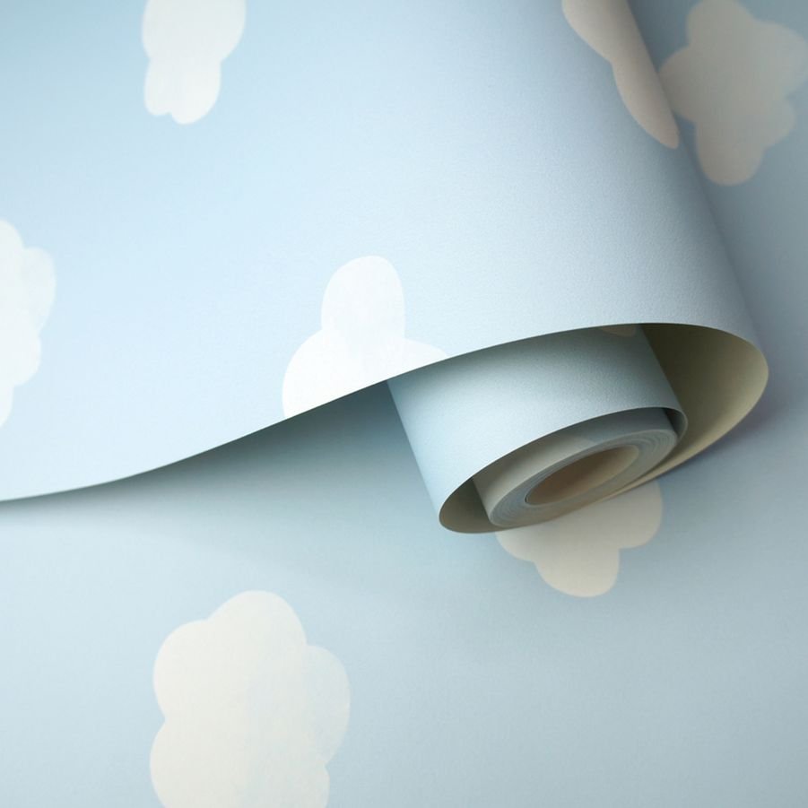 Cloudy Sky Blue Wallpaper - Shopping4Africa