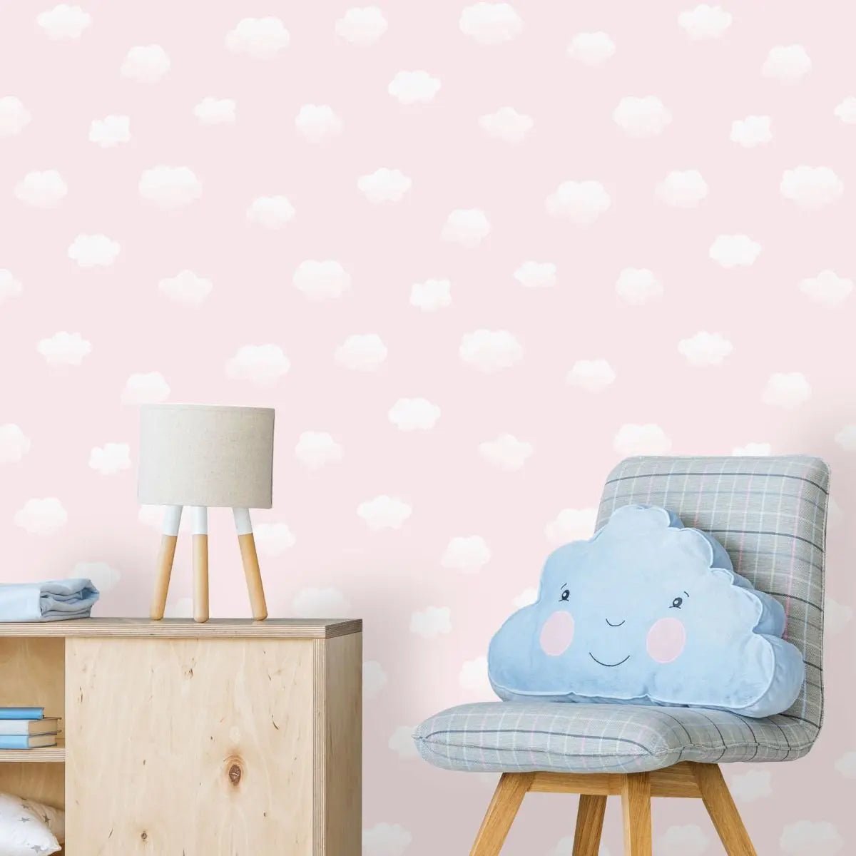 Cloudy Sky Blue Wallpaper - Shopping4Africa