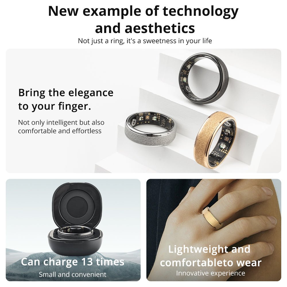 COLMI R10 Smart Ring Silver - Shopping4Africa