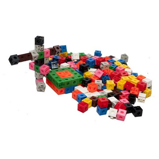 Connect-A-Cube - 2cm (10 Colour, 1000pc) Linking Cubes - Shopping4Africa