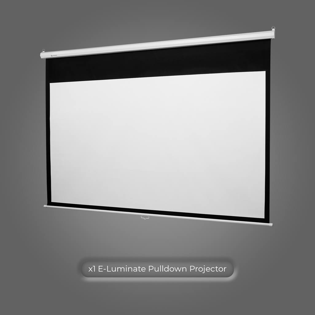 Connex E - Luminate Pulldown Projector Screen 100 inch - 16:9 - Shopping4Africa