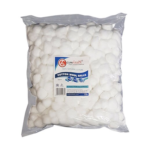 Cotton Balls 500G Clinihealth - Shopping4Africa