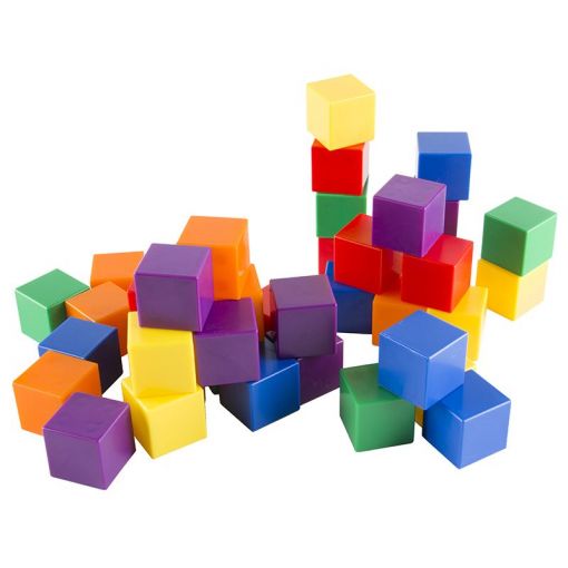 Cubes - Hollow 2.54cm (6 Colour, 102pc) - Shopping4Africa