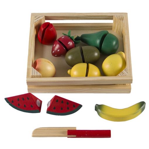 Cutting Velcro Fruits - Wood - Shopping4Africa