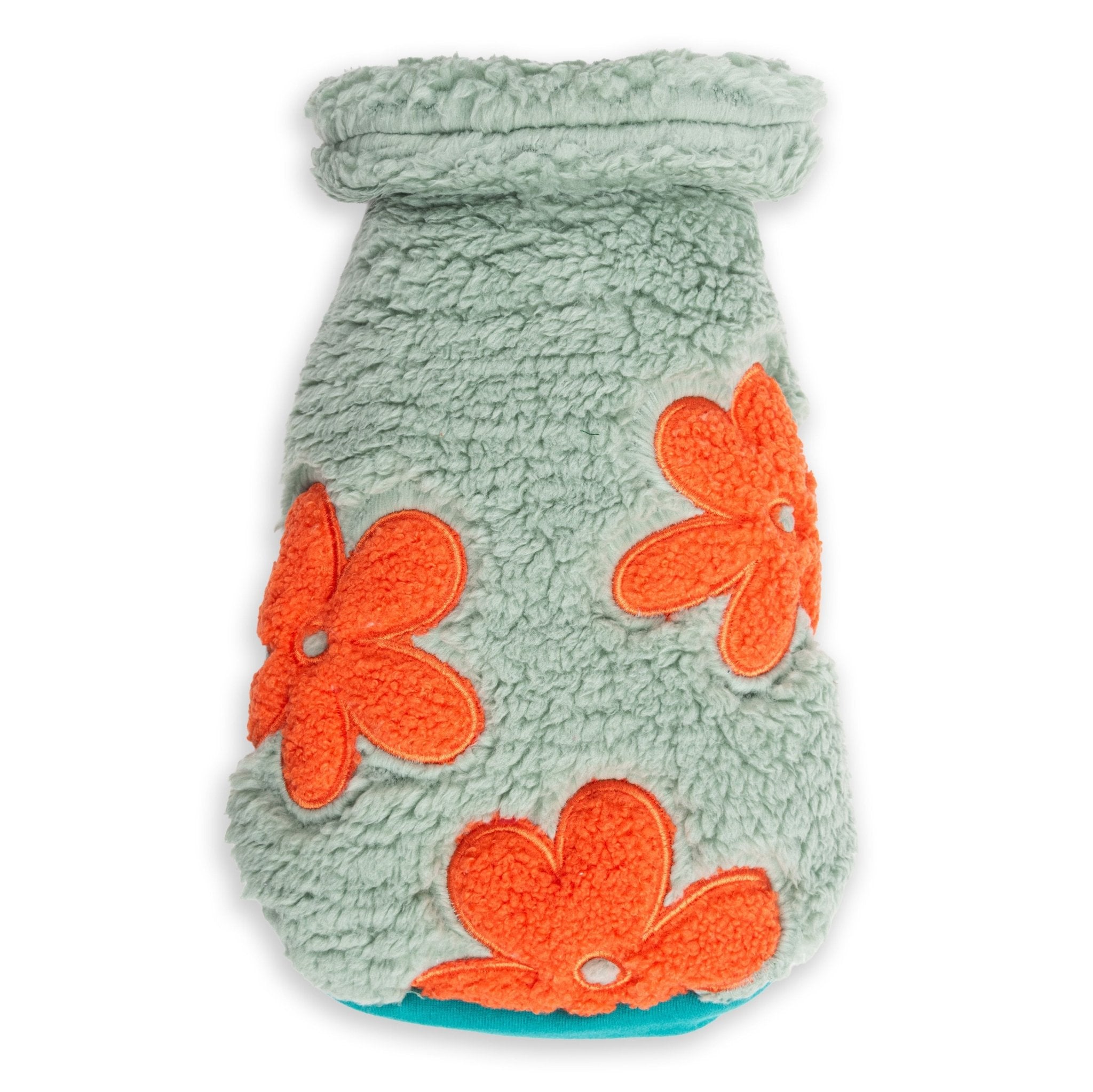 Daisy Fluffy Sherpa Cape Sage - Shopping4Africa