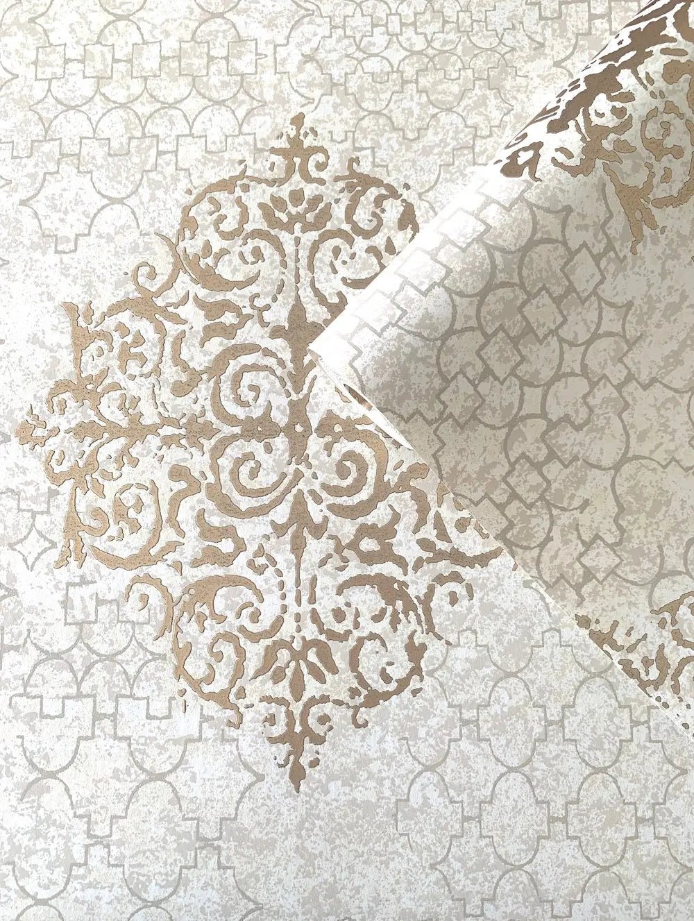 Damask Mottled Wallpaper - Shopping4Africa