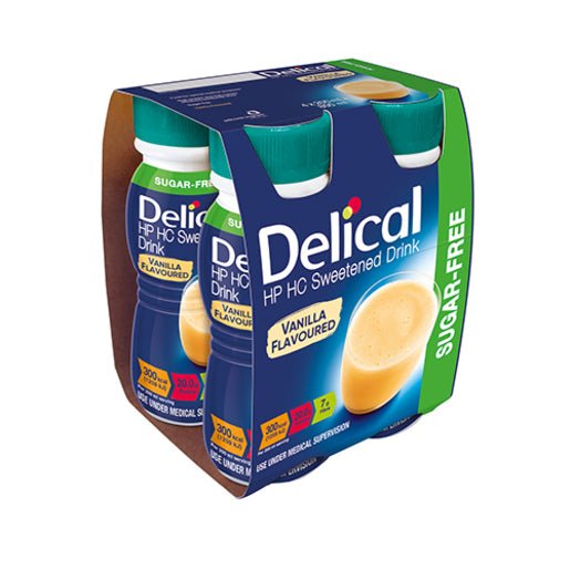 Delical Hp Hc Sugar Free Vanilla 4X200ML - Shopping4Africa