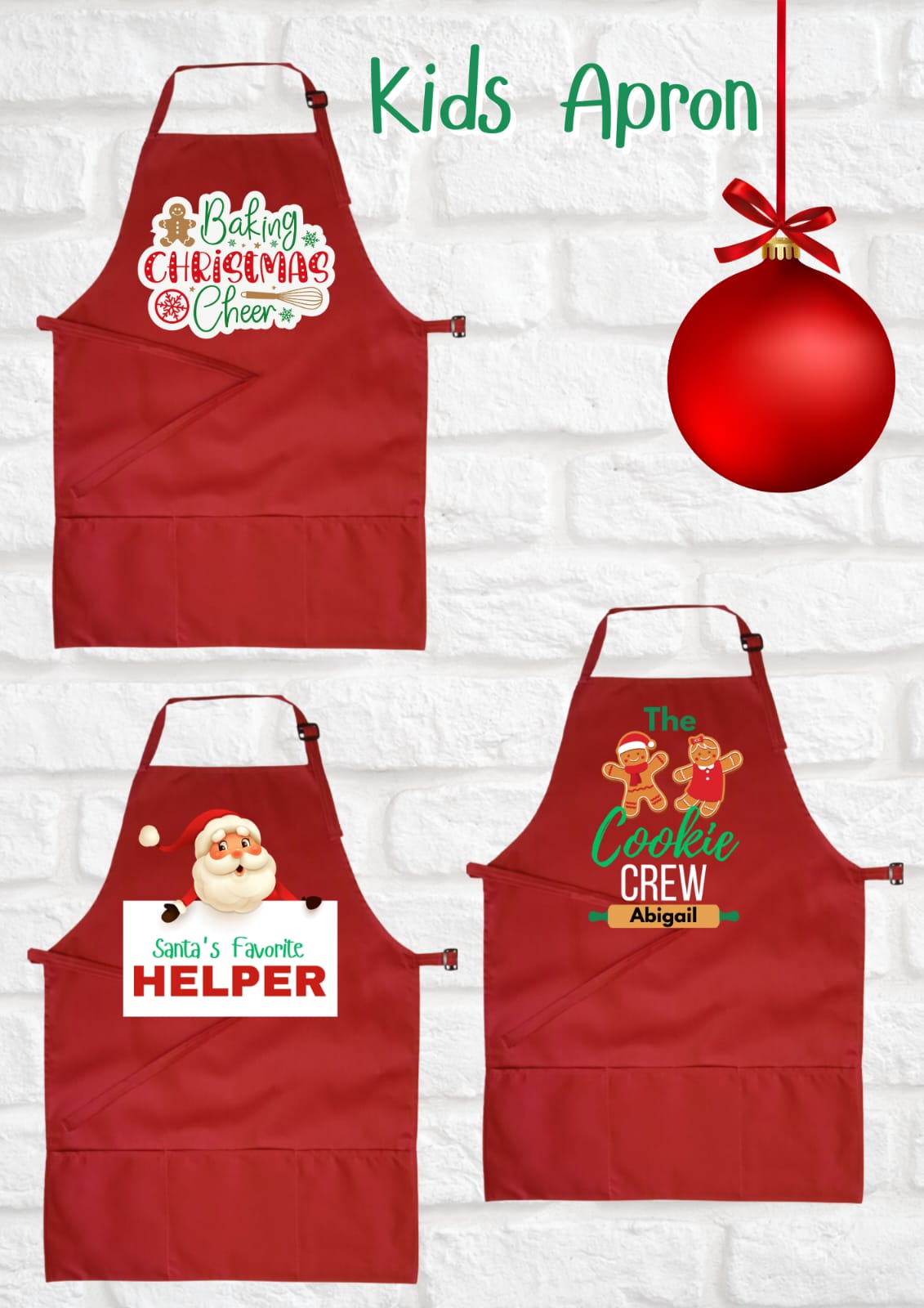 Delightful Kids' Aprons for Holiday Baking - Shopping4Africa