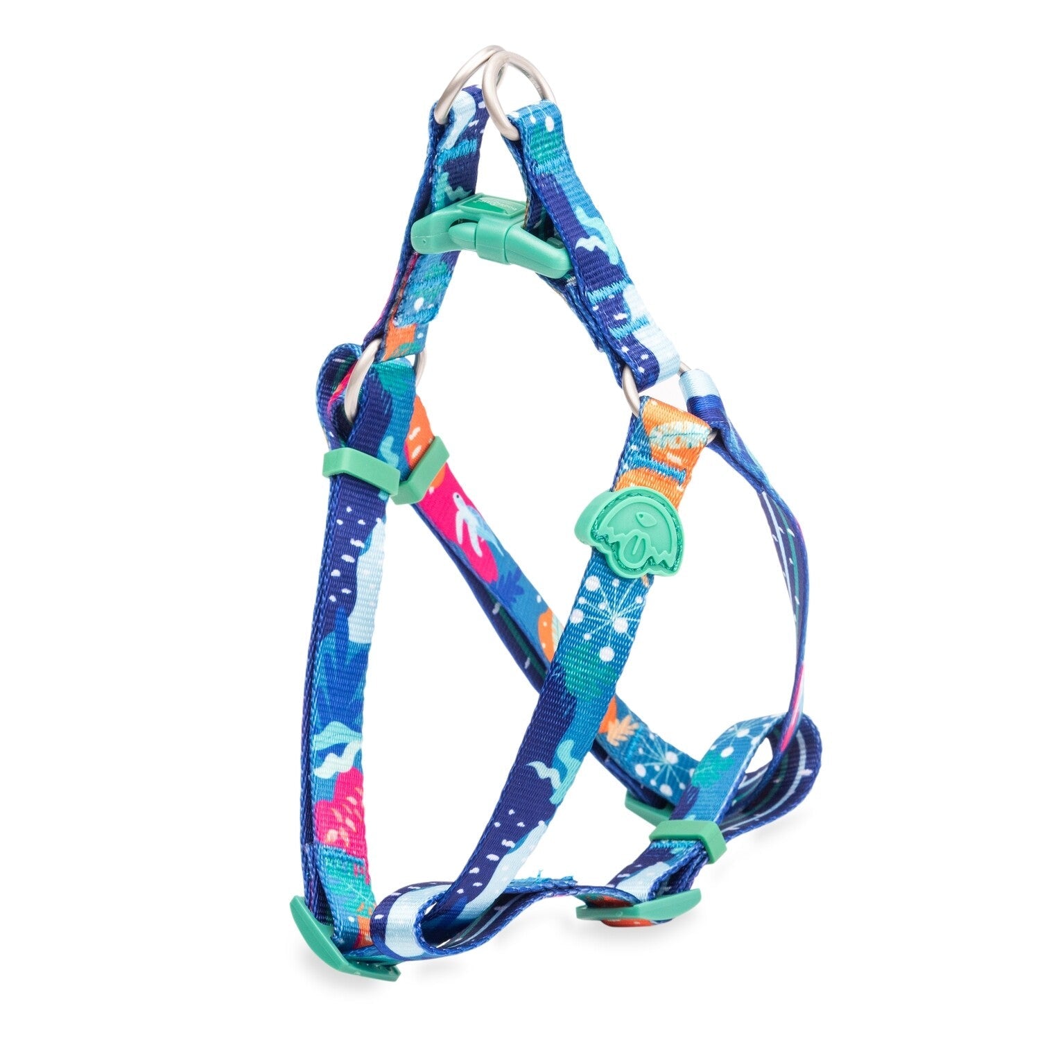 Designer Pooch Step-In Harness Under the Sea Blue - Shopping4Africa