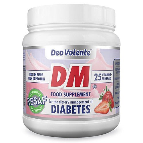 Diabetic Supplement Shake Deo Volente DM 420G Tub - Strawberry Flavour - Shopping4Africa