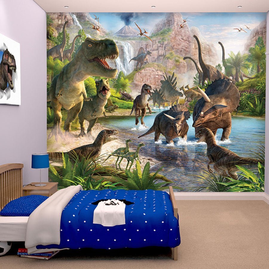 Dinosaur Land Mural - Shopping4Africa