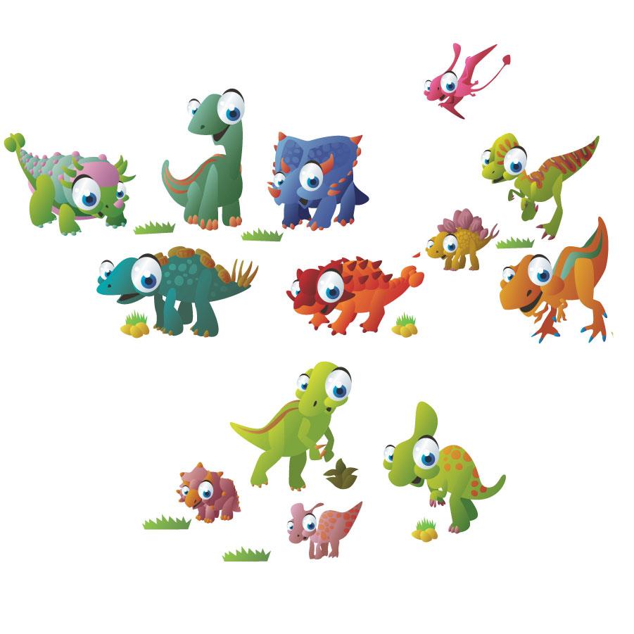 Dinotoons - vinyl wall stickers - Shopping4Africa