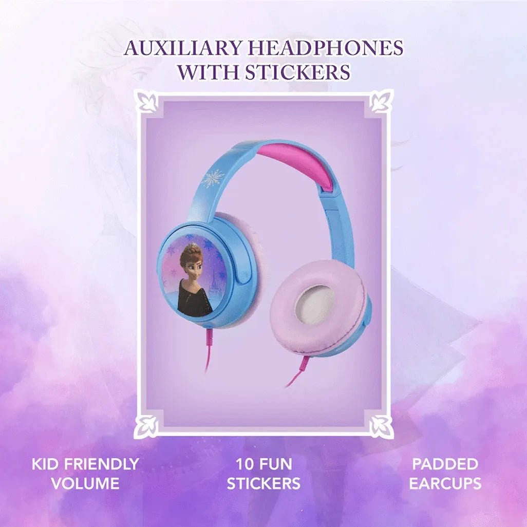 Disney Frozen Auxiliary Headphones with 11 Stickers - Shopping4Africa