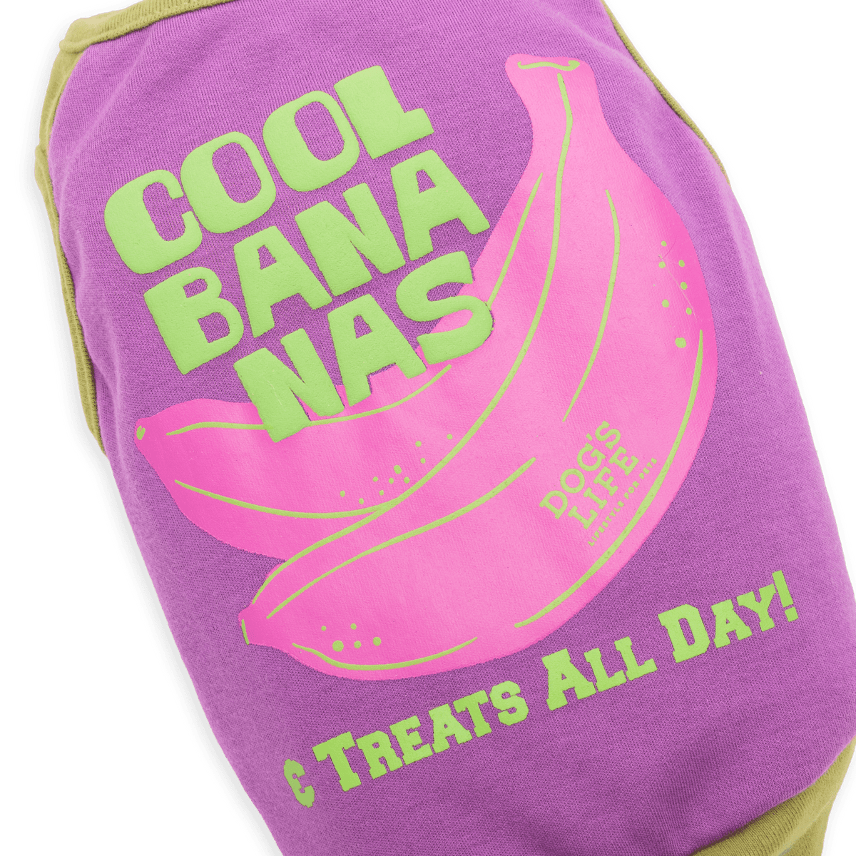 Dog's Life Cool Bananas Tee Violet - Shopping4Africa