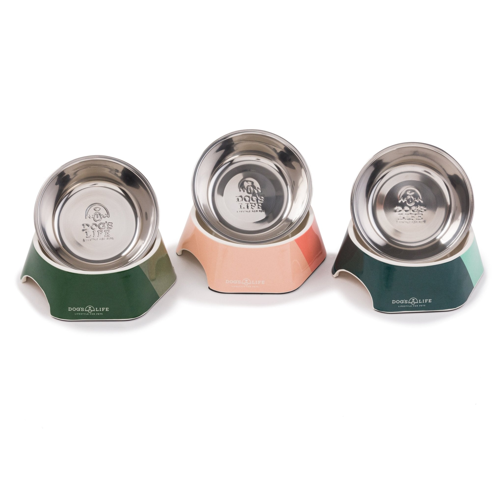 Dog's Life Hexagon Melamine Stainless Steel Bowl - Shopping4Africa