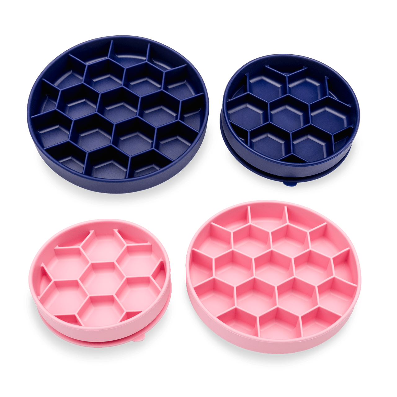 Dog's Life Lickalot Honeycomb Enrichment Bowl Soft Navy - Shopping4Africa