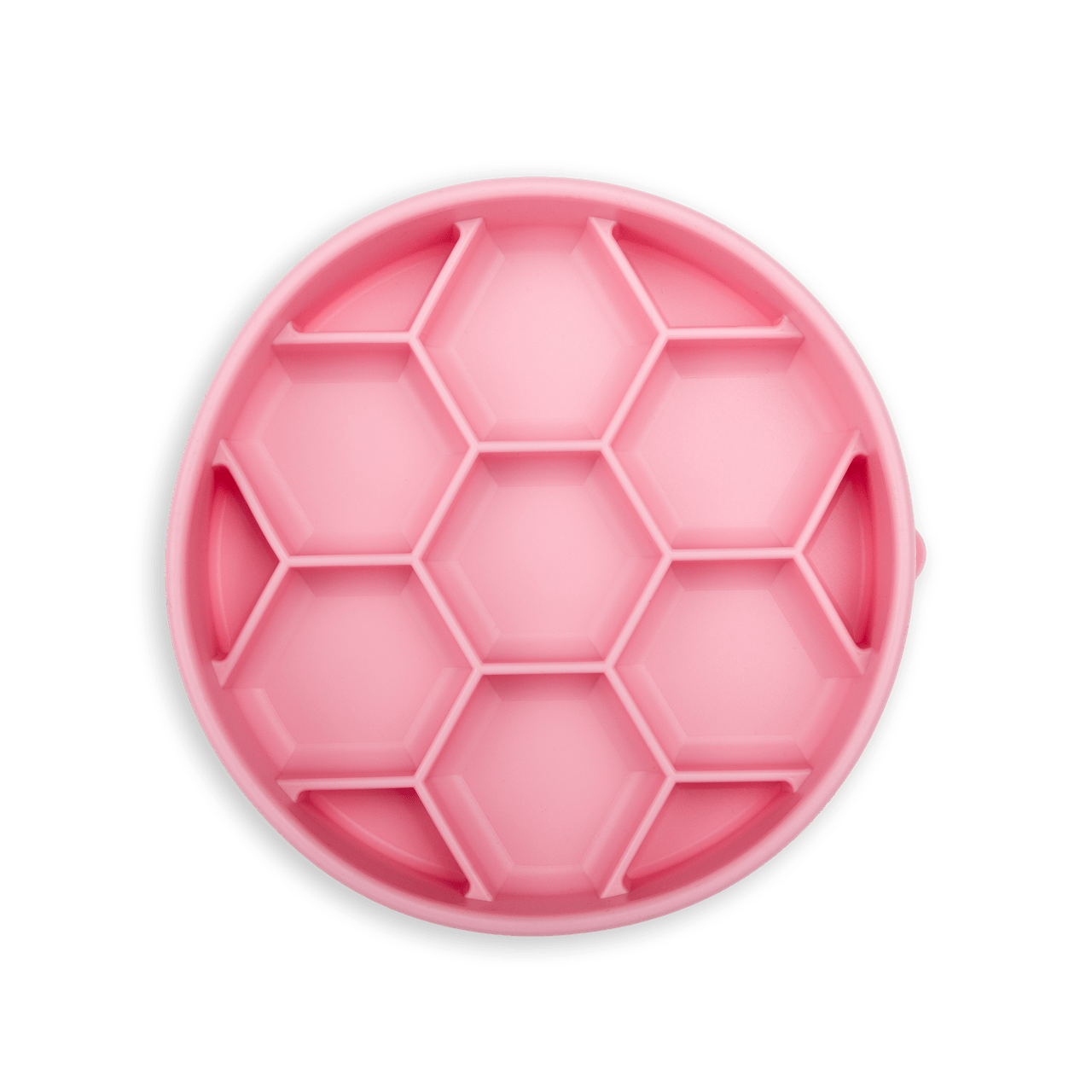 Dog's Life Lickalot Honeycomb Enrichment Bowl Soft Pink - Shopping4Africa