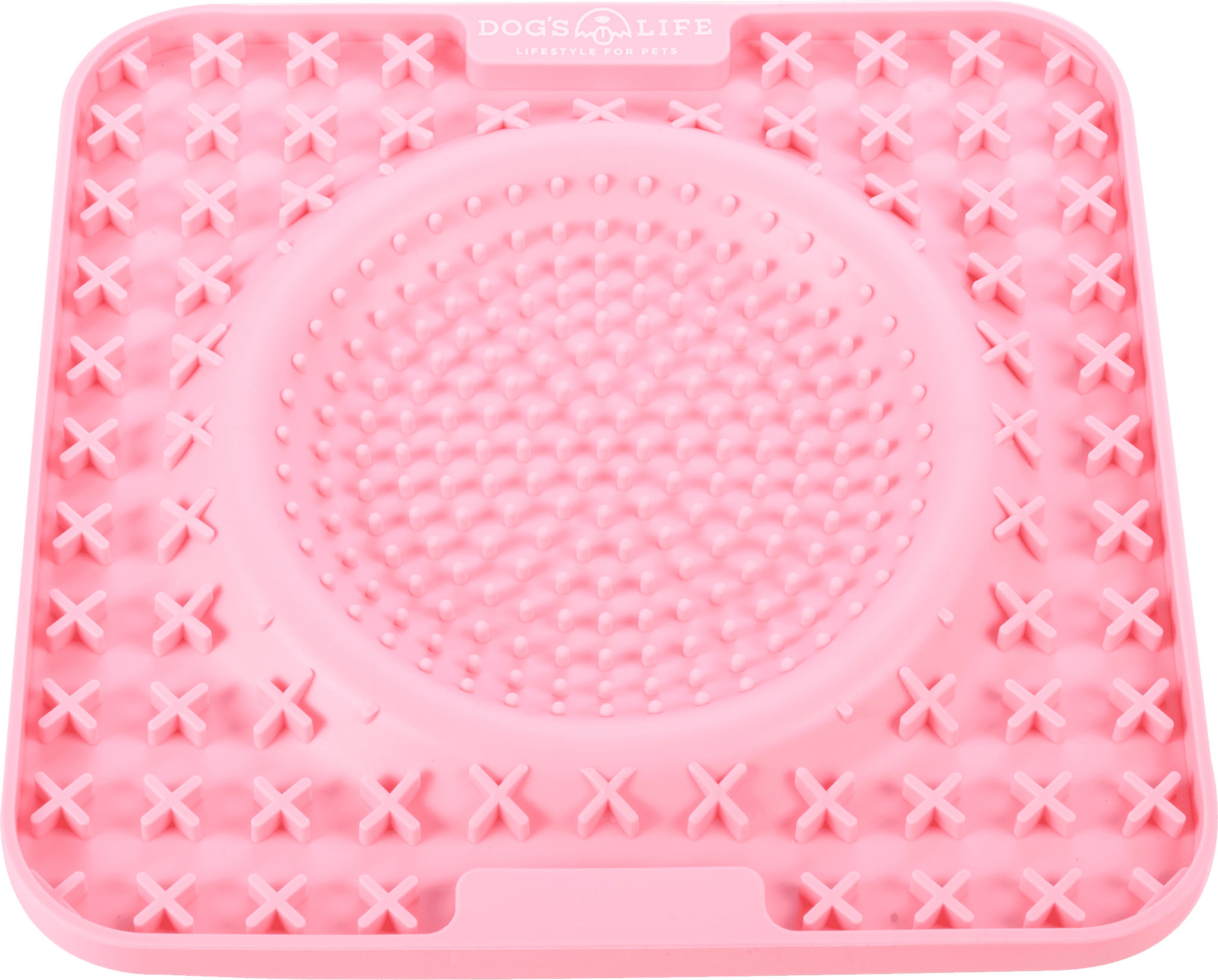 Dog's Life Lickalot OOXX Enrichment Mat Pink - Shopping4Africa