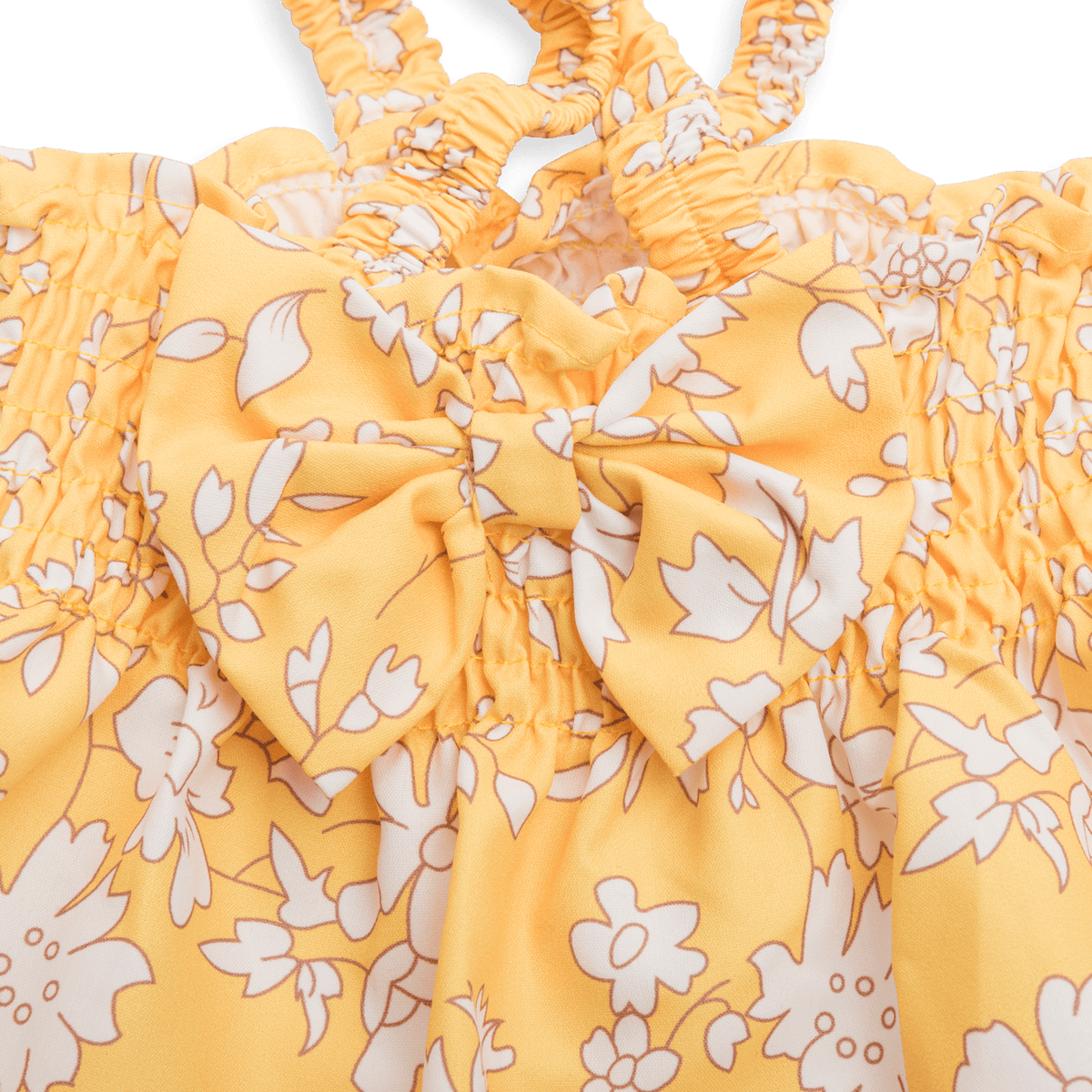 Dog's Life Summer Bow Dress Yellow - Shopping4Africa