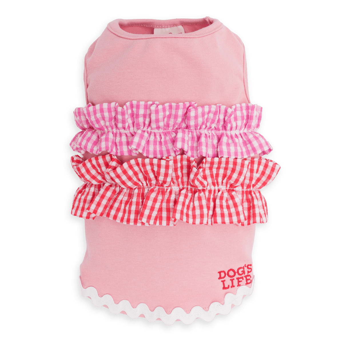 Dog's Life Summer Ruffles Tee Pink - Shopping4Africa