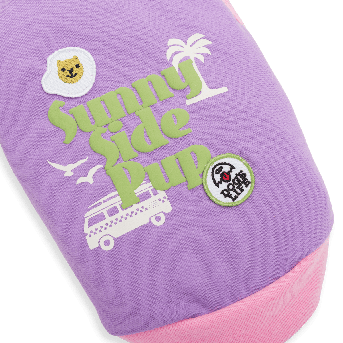 Dog's Life Sunny Side Pup Tee Lilac - Shopping4Africa